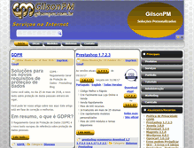 Tablet Screenshot of gilsonpm.com